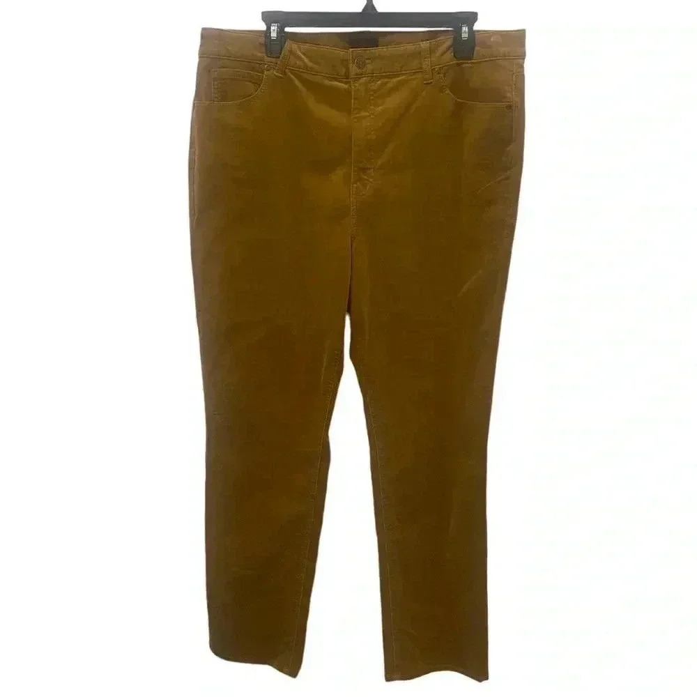 Talbots Corduroy Straight Leg Pants Size 16